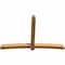 Ekena Millwork Bellingham Rough Sawn Timber Gable Bracket, Western Red Cedar, 108"W x 72"H x 6"D x 6"F, 16/12 Pitch GBW108X72X0606BEL00RWR - alternate 2